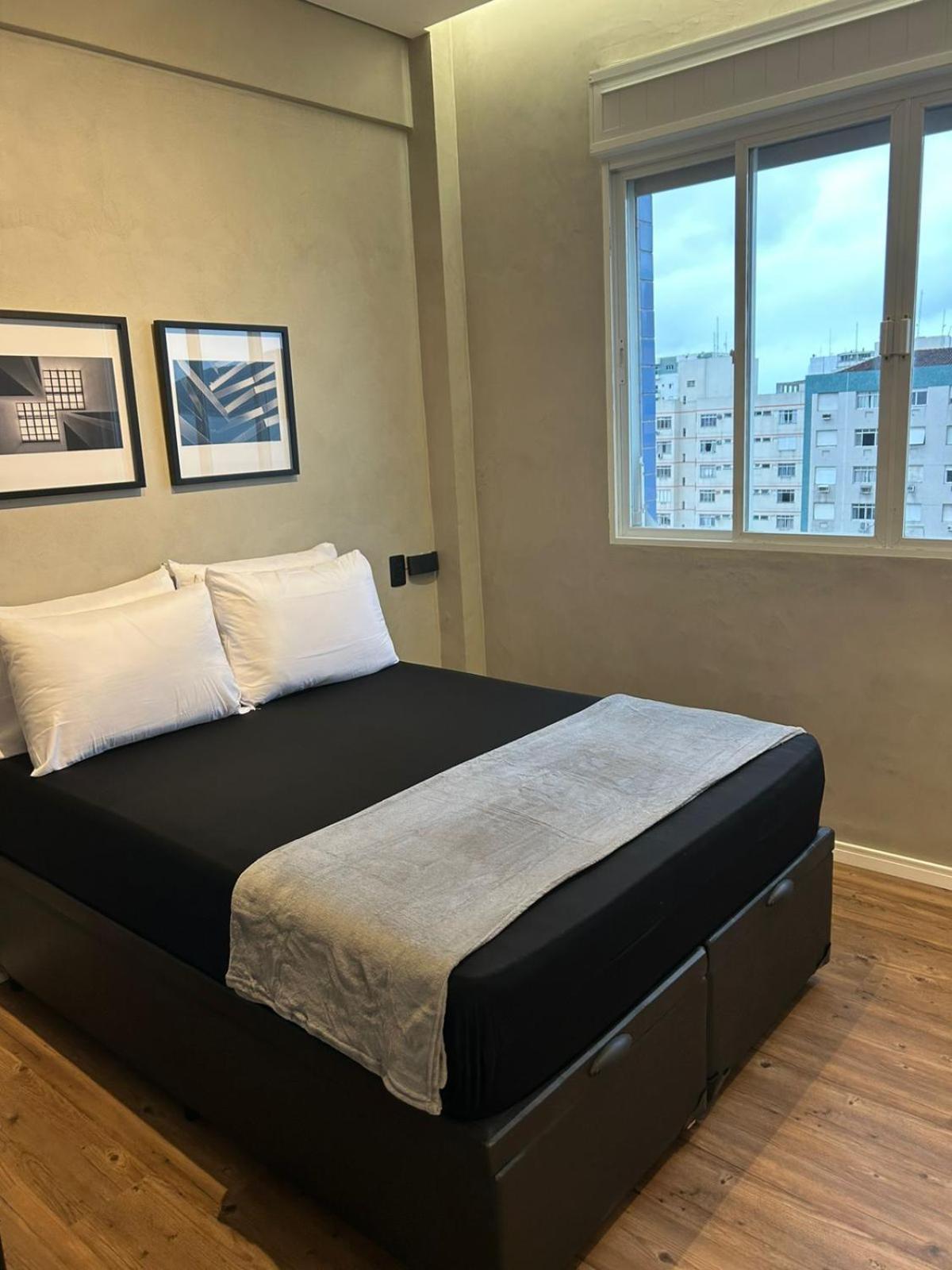 Apartamento Frente A Praia Do Embare Santos 外观 照片