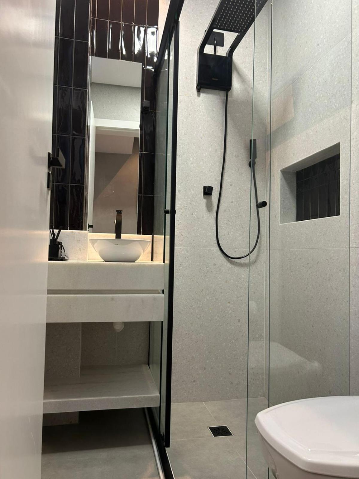 Apartamento Frente A Praia Do Embare Santos 外观 照片