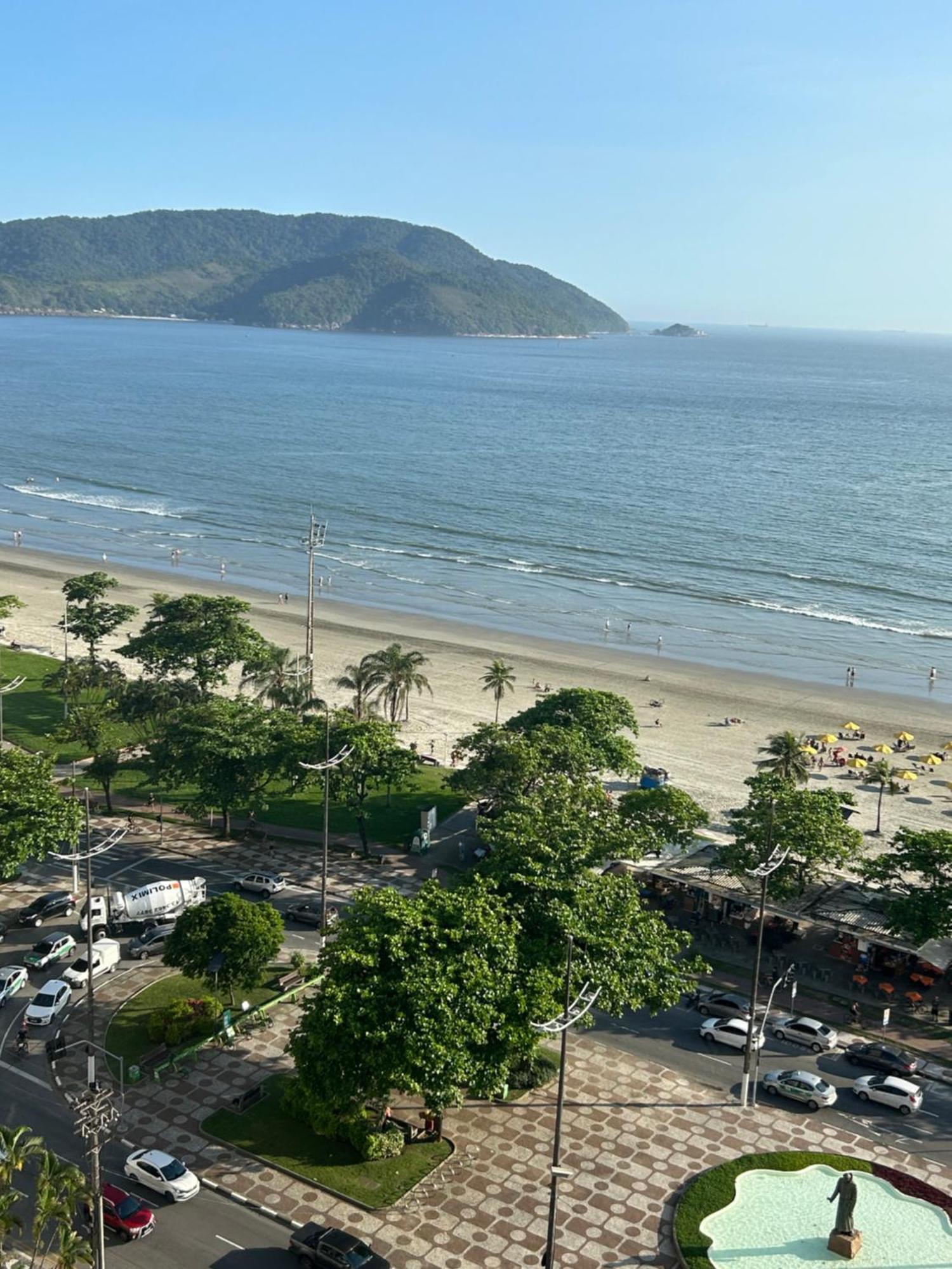 Apartamento Frente A Praia Do Embare Santos 外观 照片