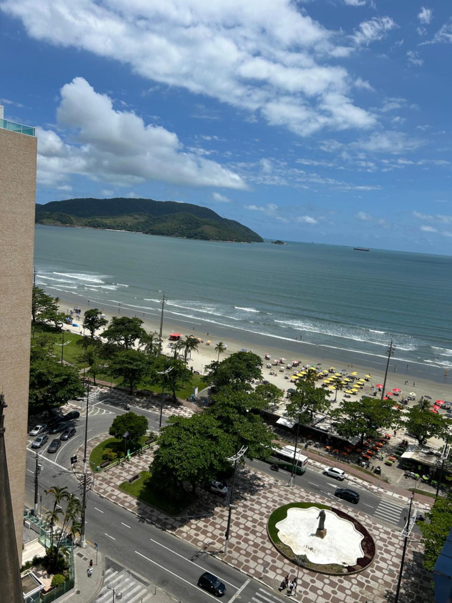 Apartamento Frente A Praia Do Embare Santos 外观 照片